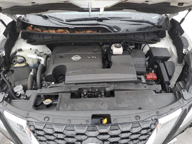 5N1AZ2MS9KN146304 - 2019 NISSAN MURANO S WHITE photo 11