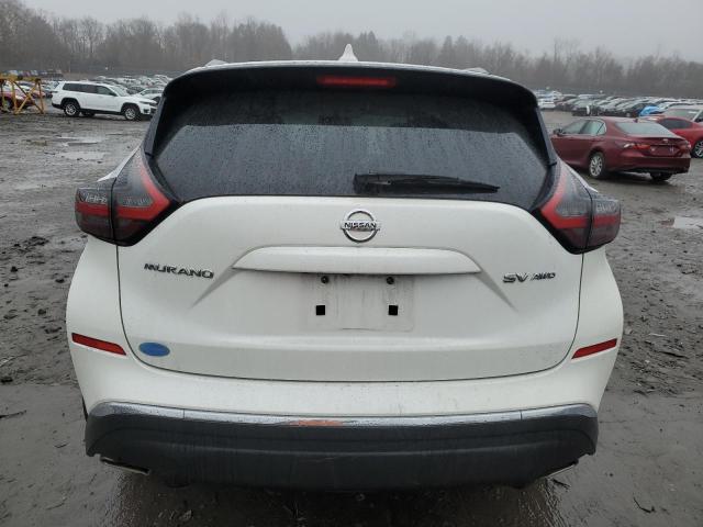 5N1AZ2MS9KN146304 - 2019 NISSAN MURANO S WHITE photo 6