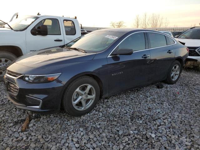 1G1ZB5ST8HF220803 - 2017 CHEVROLET MALIBU LS BLUE photo 1