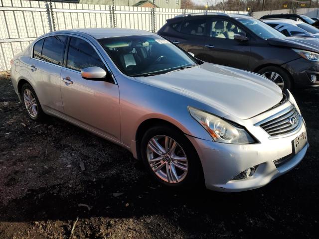 JN1CV6AR7BM409643 - 2011 INFINITI G37 SILVER photo 4