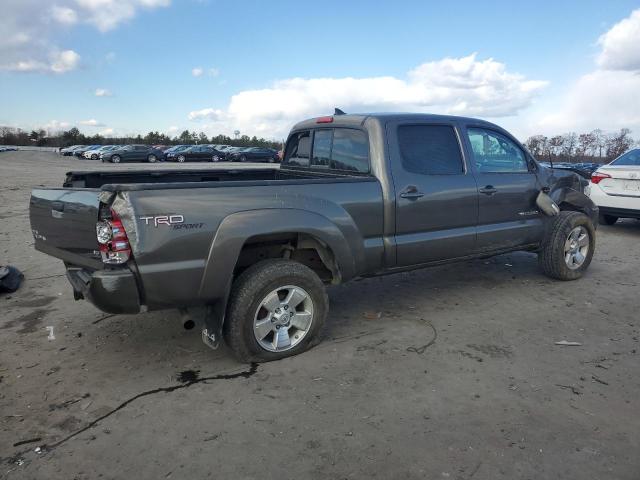 3TMMU4FN2CM038802 - 2012 TOYOTA TACOMA DOUBLE CAB LONG BED CHARCOAL photo 3