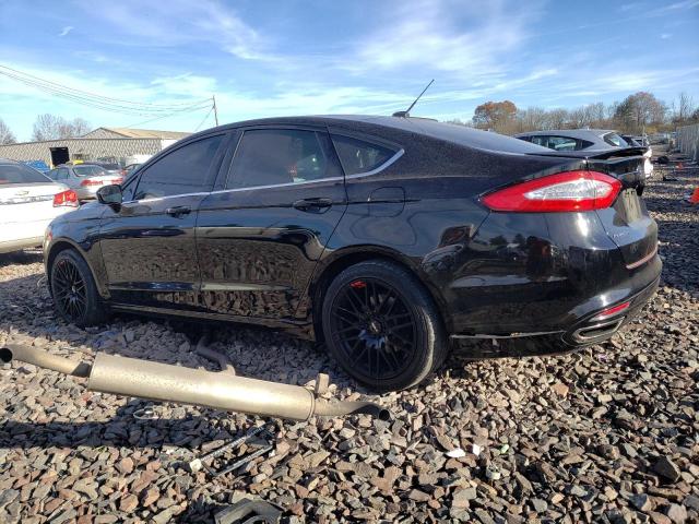 3FA6P0H92GR244452 - 2016 FORD FUSION SE BLACK photo 2