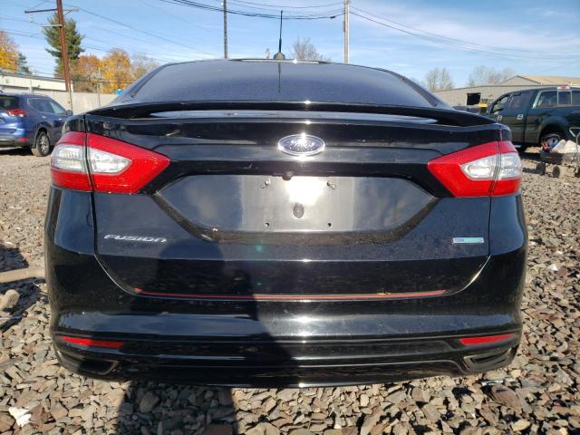 3FA6P0H92GR244452 - 2016 FORD FUSION SE BLACK photo 6