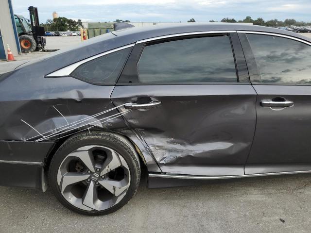 1HGCV2F93KA027207 - 2019 HONDA ACCORD TOURING GRAY photo 10