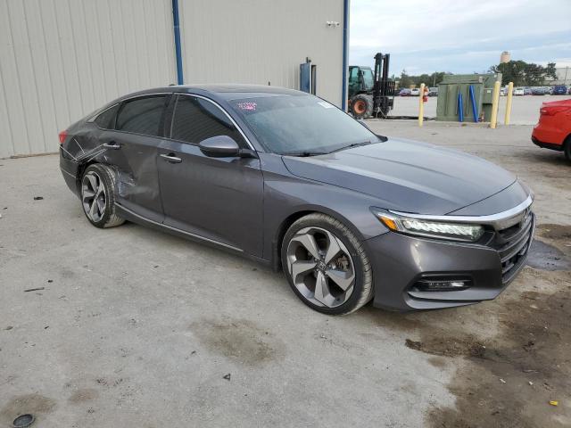 1HGCV2F93KA027207 - 2019 HONDA ACCORD TOURING GRAY photo 4