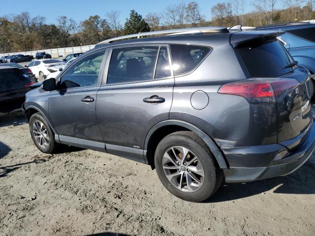 JTMRJREV2GD000226 - 2016 TOYOTA RAV4 HV XLE BLACK photo 2