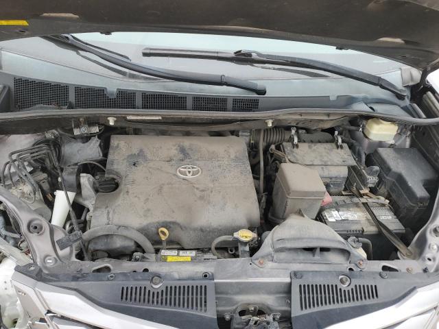 5TDYK3DC8FS686958 - 2015 TOYOTA SIENNA XLE GRAY photo 12