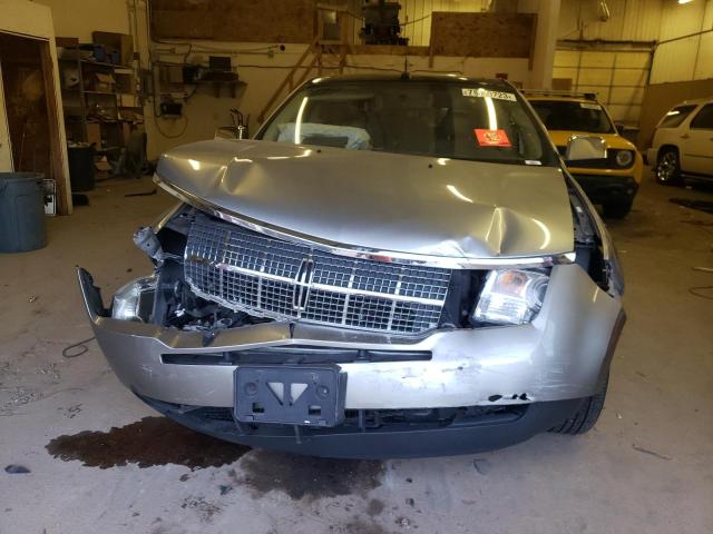 2LMDU88C48BJ21935 - 2008 LINCOLN MKX GRAY photo 5