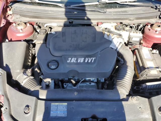 1G1ZK57778F290918 - 2008 CHEVROLET MALIBU LTZ Бордовый фото 11