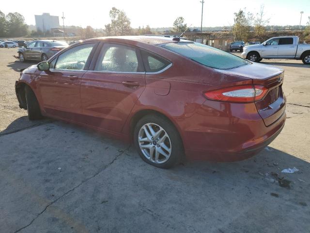 3FA6P0H75ER140453 - 2014 FORD FUSION SE RED photo 2