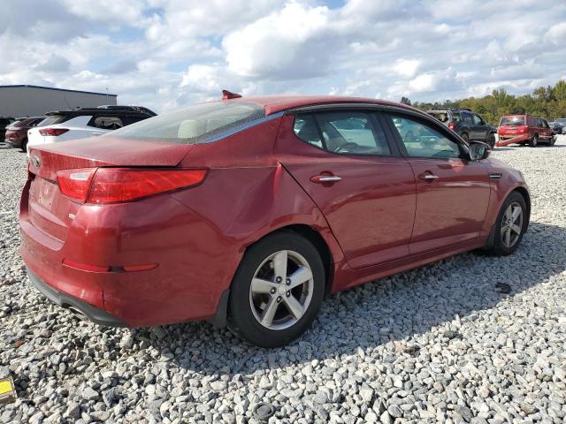 5XXGM4A74EG350176 - 2014 KIA OPTIMA LX RED photo 3