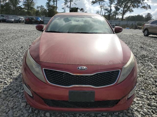 5XXGM4A74EG350176 - 2014 KIA OPTIMA LX RED photo 5