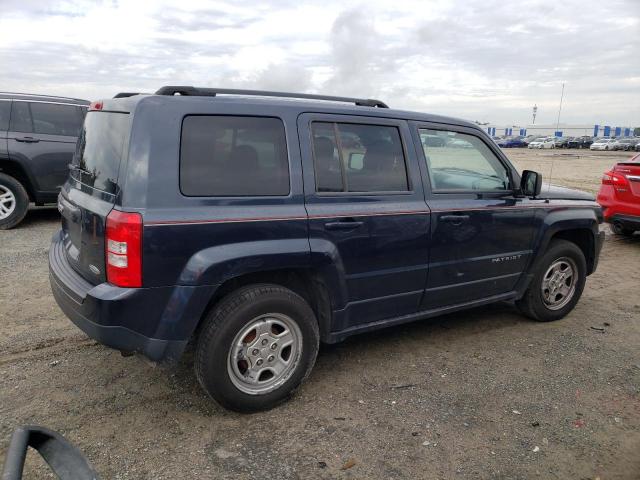 1C4NJPBA1ED585186 - 2014 JEEP PATRIOT SPORT GRAY photo 3