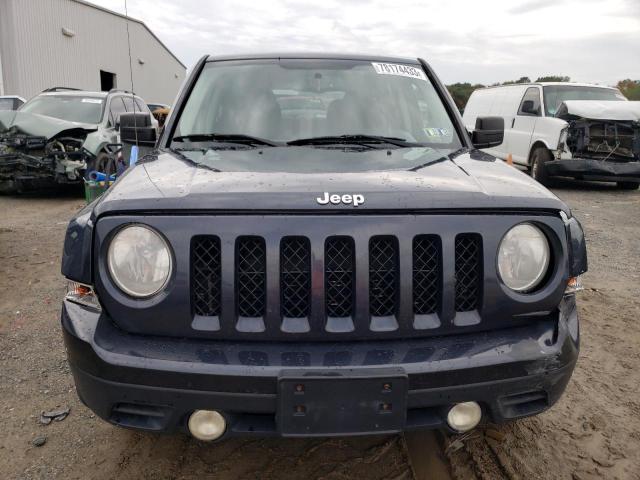 1C4NJPBA1ED585186 - 2014 JEEP PATRIOT SPORT GRAY photo 5