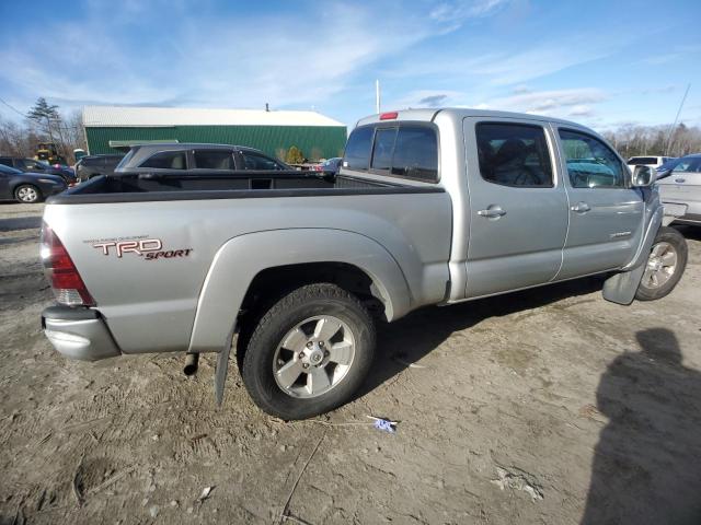 3TMMU52N79M009218 - 2009 TOYOTA TACOMA DOUBLE CAB LONG BED SILVER photo 3