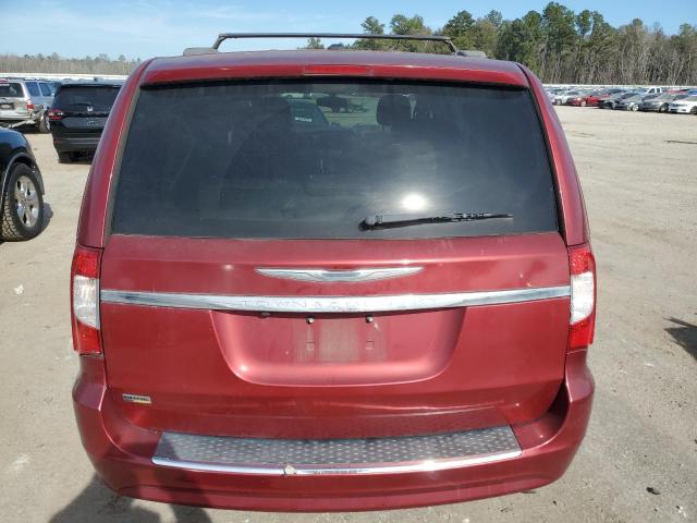 2C4RC1BG0ER293586 - 2014 CHRYSLER TOWN & COU TOURING RED photo 6