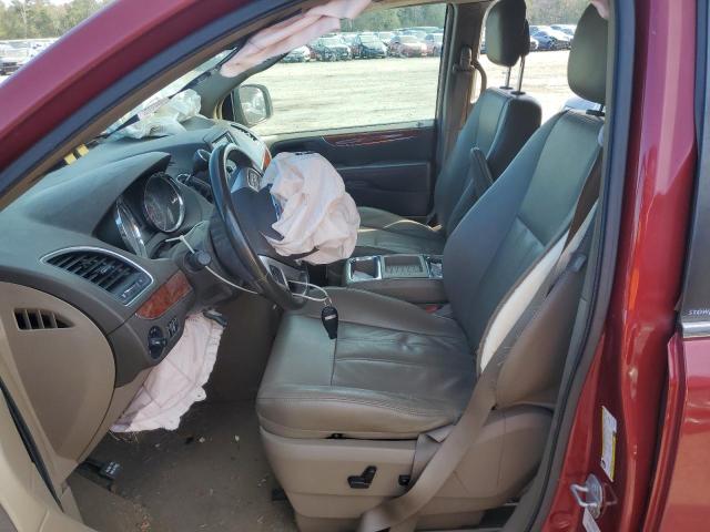 2C4RC1BG0ER293586 - 2014 CHRYSLER TOWN & COU TOURING RED photo 7