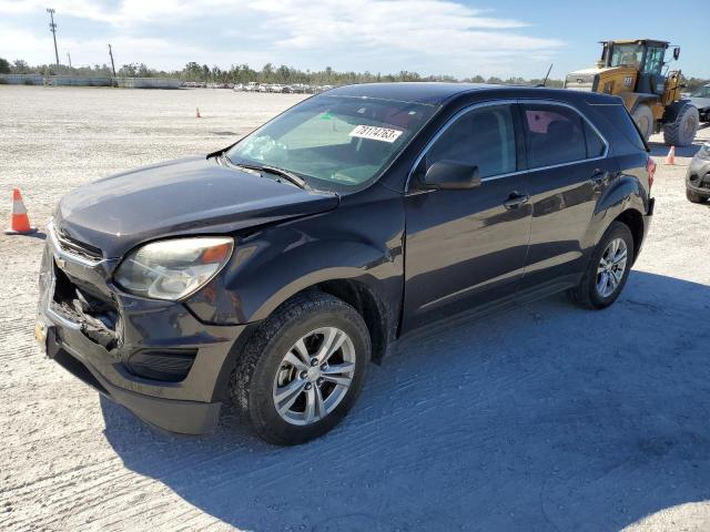 2016 CHEVROLET EQUINOX LS, 