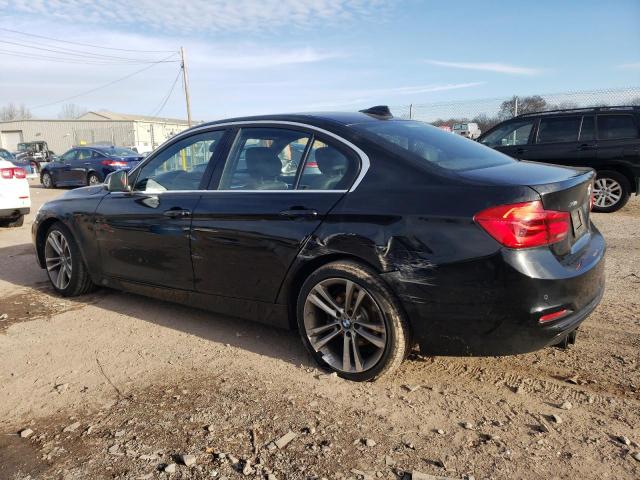 WBA8D9C35HA004887 - 2017 BMW 330 XI BLACK photo 2