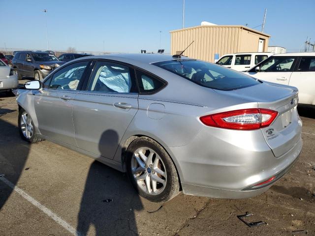 3FA6P0H75DR154593 - 2013 FORD FUSION SE SILVER photo 2