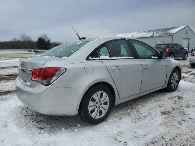 1G1PA5SG0F7282491 - 2015 CHEVROLET CRUZE LS SILVER photo 3