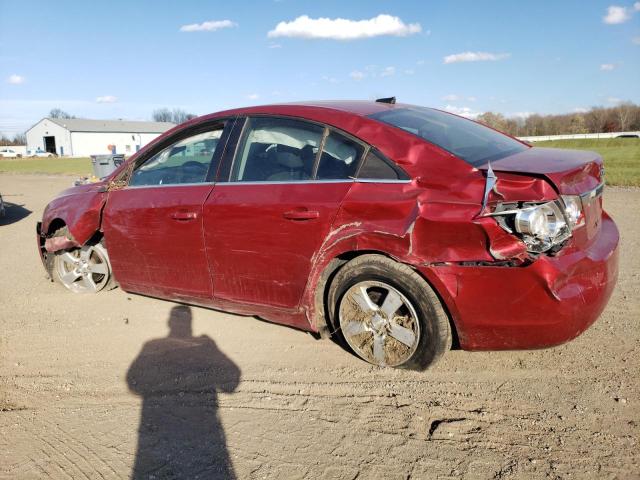 1G1PC5SB6E7430799 - 2014 CHEVROLET CRUZE LT RED photo 2