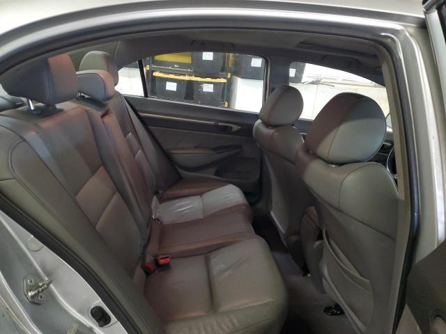 19XFA1F97BE021019 - 2011 HONDA CIVIC EXL ვერცხლისფერი ფოტო 10