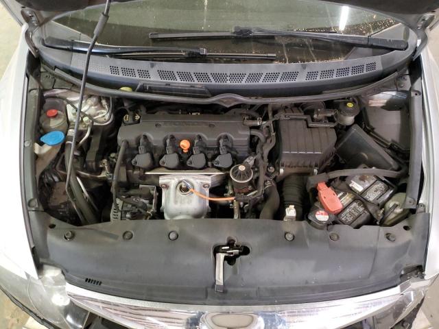 19XFA1F97BE021019 - 2011 HONDA CIVIC EXL ვერცხლისფერი ფოტო 11