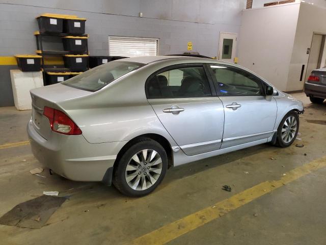 19XFA1F97BE021019 - 2011 HONDA CIVIC EXL ვერცხლისფერი ფოტო 3