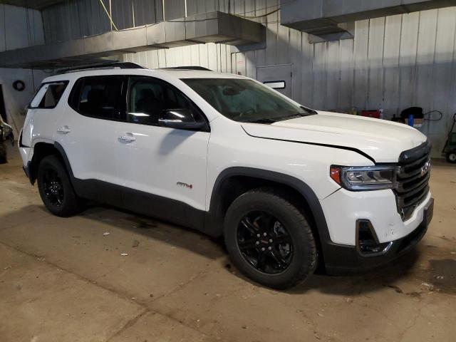 1GKKNLLSXMZ205663 - 2021 GMC ACADIA AT4 WHITE photo 4