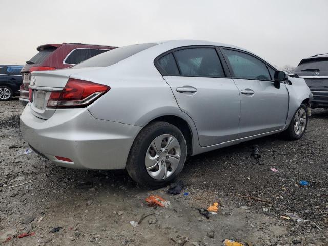 19XFB2F59FE098867 - 2015 HONDA CIVIC LX SILVER photo 3