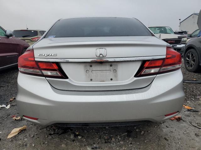 19XFB2F59FE098867 - 2015 HONDA CIVIC LX SILVER photo 6