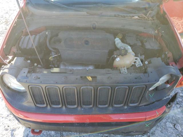 ZACCJBCT0GPC49270 - 2016 JEEP RENEGADE TRAILHAWK RED photo 12