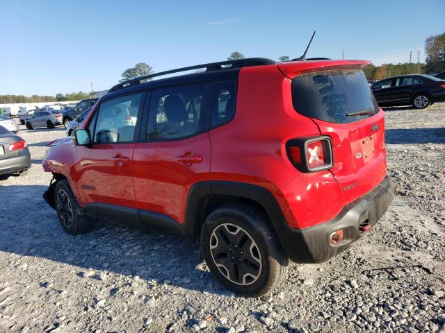 ZACCJBCT0GPC49270 - 2016 JEEP RENEGADE TRAILHAWK RED photo 2