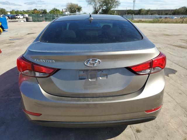 5NPDH4AE0FH652284 - 2015 HYUNDAI ELANTRA SE BEIGE photo 6