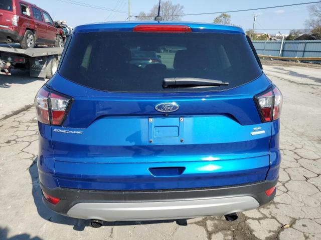 1FMCU0GD1HUE70712 - 2017 FORD ESCAPE SE BLUE photo 6