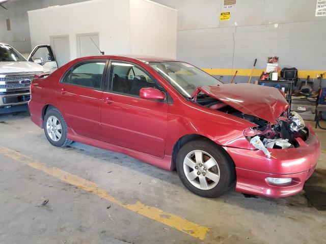 2T1BR32E35C455883 - 2005 TOYOTA COROLLA CE RED photo 4