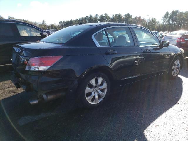 1HGCP26878A143018 - 2008 HONDA ACCORD EXL BLACK photo 3