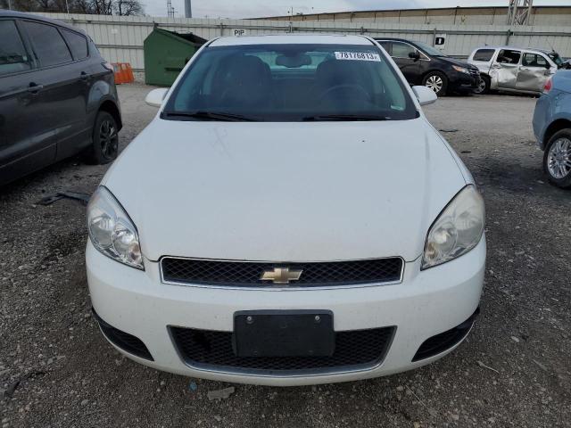 2G1WC5E38C1334134 - 2012 CHEVROLET IMPALA LTZ WHITE photo 5