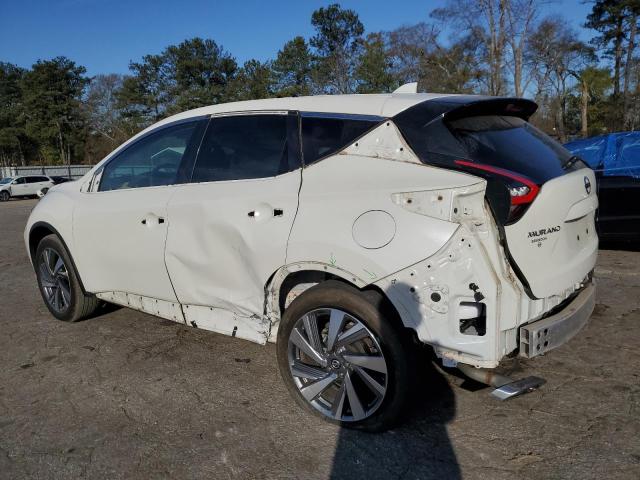 5N1AZ2CSXMC107494 - 2021 NISSAN MURANO SL WHITE photo 2