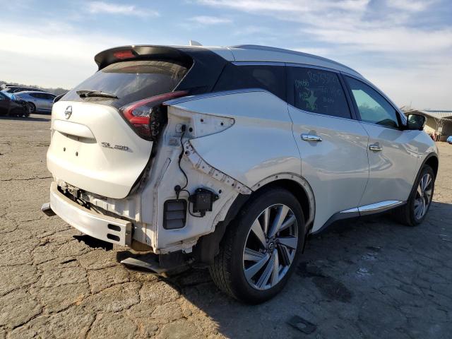 5N1AZ2CSXMC107494 - 2021 NISSAN MURANO SL WHITE photo 3