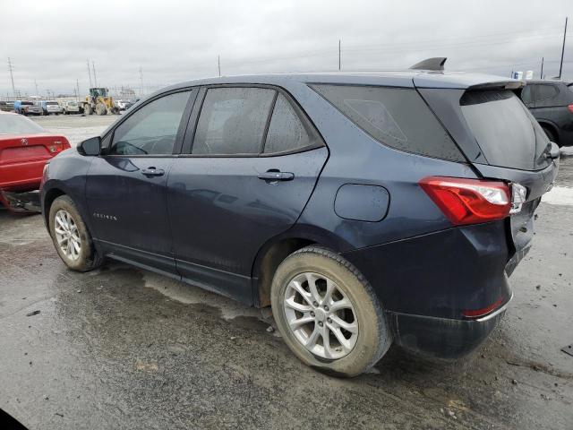 3GNAXHEV7JL394451 - 2018 CHEVROLET EQUINOX LS BLUE photo 2