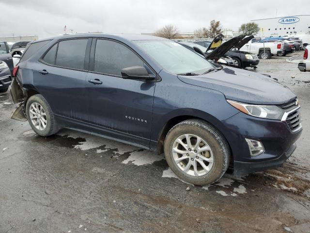 3GNAXHEV7JL394451 - 2018 CHEVROLET EQUINOX LS BLUE photo 4