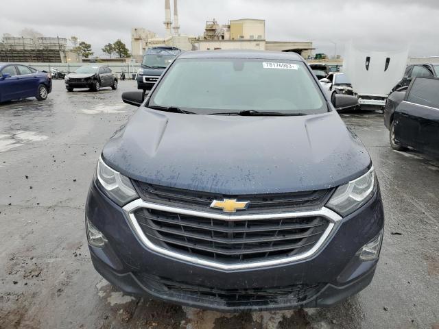 3GNAXHEV7JL394451 - 2018 CHEVROLET EQUINOX LS BLUE photo 5