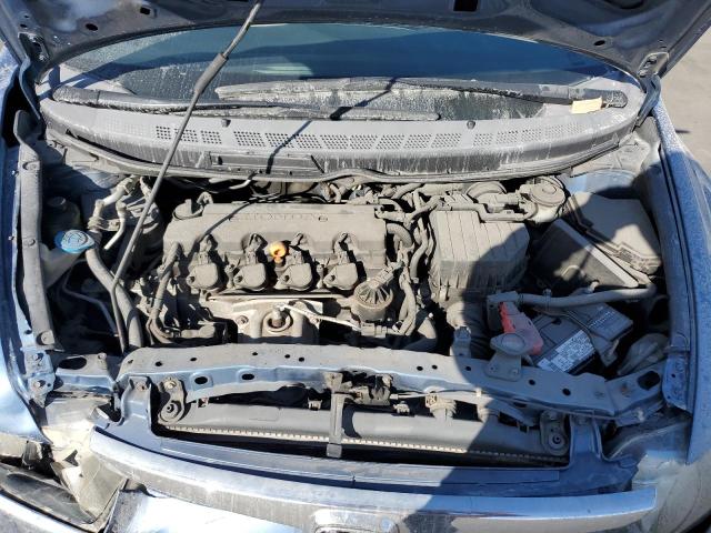 1HGFA16838L008485 - 2008 HONDA CIVIC EX BLUE photo 11