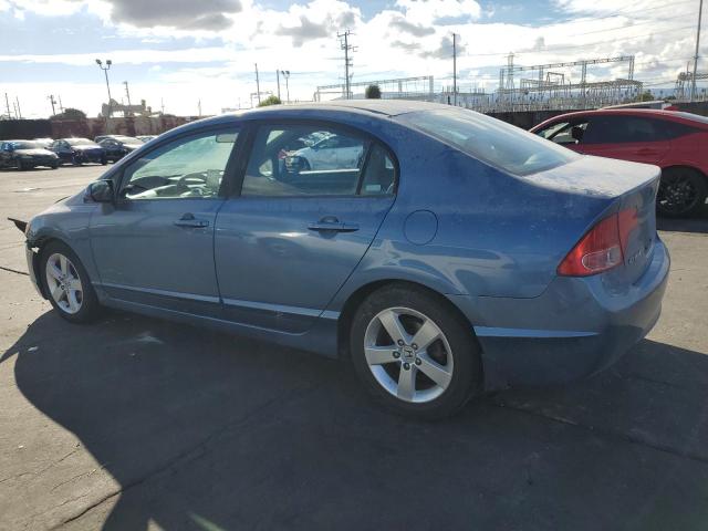 1HGFA16838L008485 - 2008 HONDA CIVIC EX BLUE photo 2