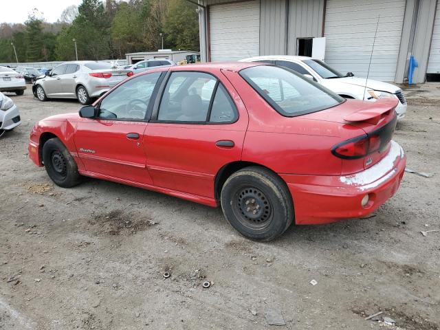 1G2JB5241Y7401110 - 2000 PONTIAC SUNFIRE SE RED photo 2