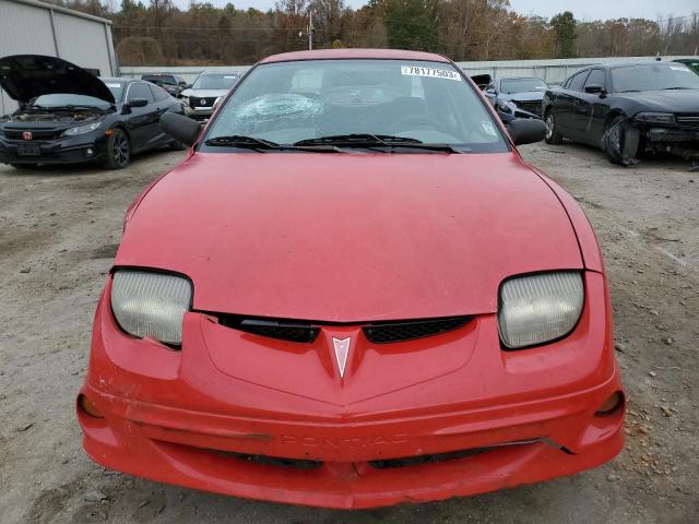 1G2JB5241Y7401110 - 2000 PONTIAC SUNFIRE SE RED photo 5