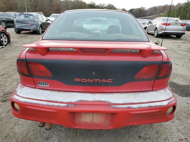 1G2JB5241Y7401110 - 2000 PONTIAC SUNFIRE SE RED photo 6