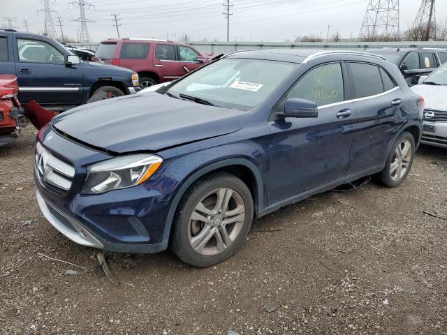 WDCTG4GB7HJ332315 - 2017 MERCEDES-BENZ GLA 250 4MATIC BLUE photo 1